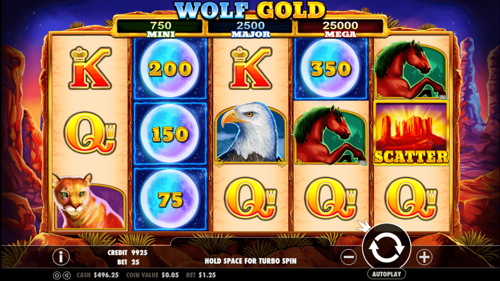 Wolf gold slot